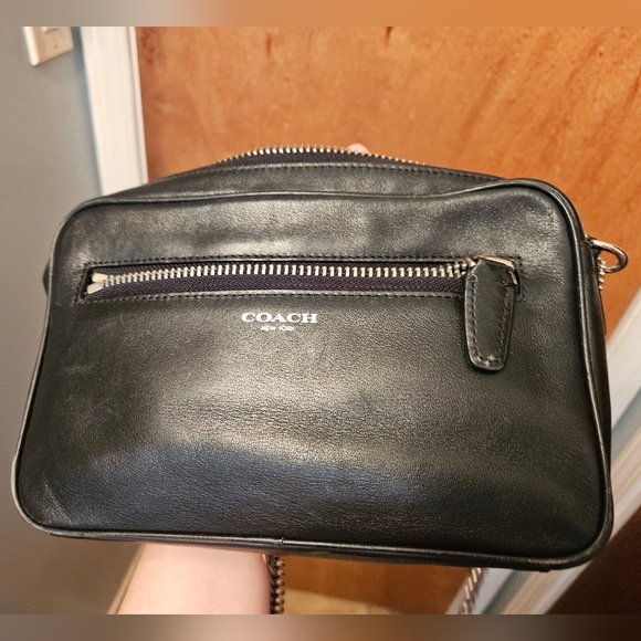 Coach Handbags - Coach 2013 Legacy Leather Flight Crossbody Bag-Black